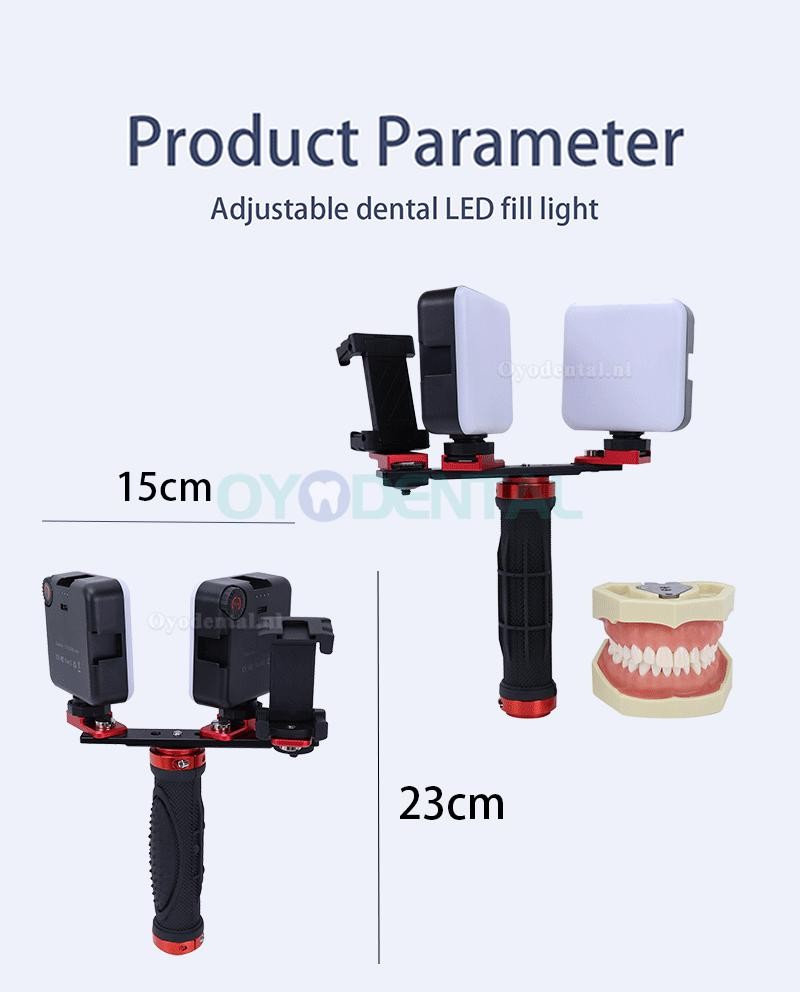 Tandheelkundige aanpassing Orale fotografie Flitslicht Mobiele telefoon Tandheelkundige fotografie Invullicht