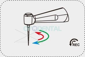 Denjoy Ai-Mate Borstelloze endodontische motor met Apex Locator Mini-hoekstuk 6:1