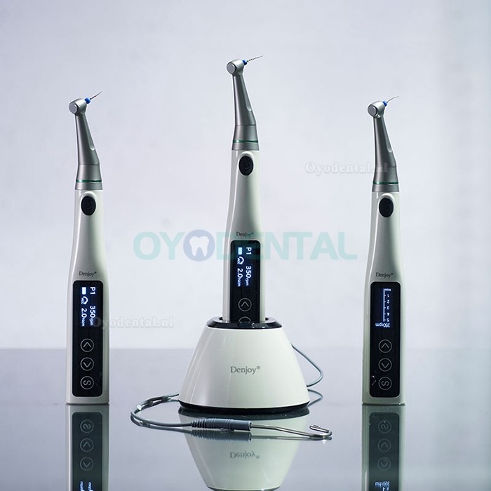 Denjoy Ai-Mate Borstelloze endodontische motor met Apex Locator Mini-hoekstuk 6:1