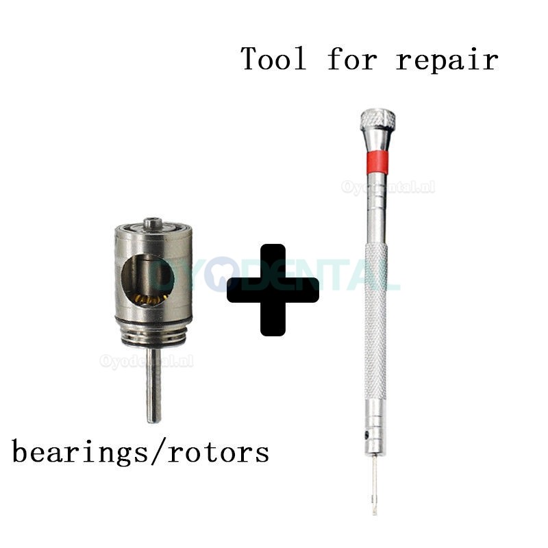 Dental 1: 5 Hoekstuk rode ring vervangende lagers / rotoren voor NSK TI MAX X95L