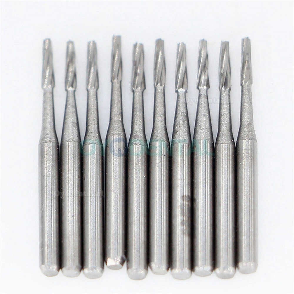 50 x Carbide frezen FG168/169/170/171/172/169L/170L/171L voor HP Handstuk