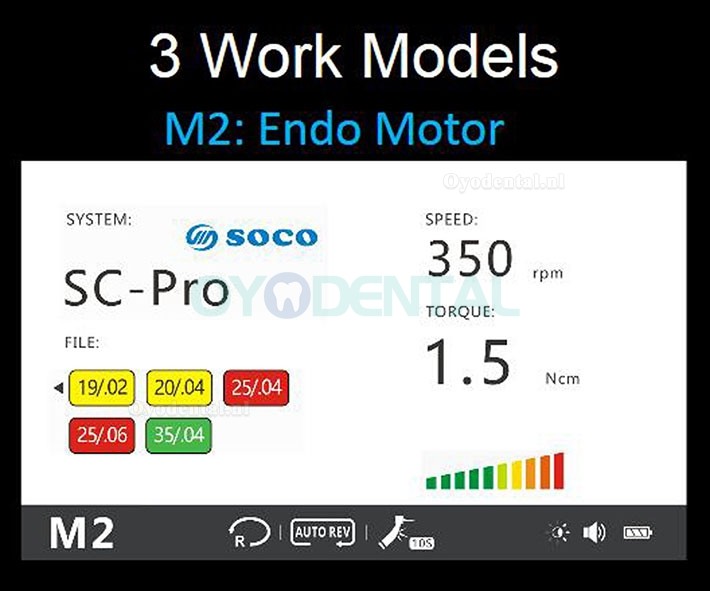 Yusendent COXO endodontische behandeling Endodontische motor met Apex Locator C Smart I Pro