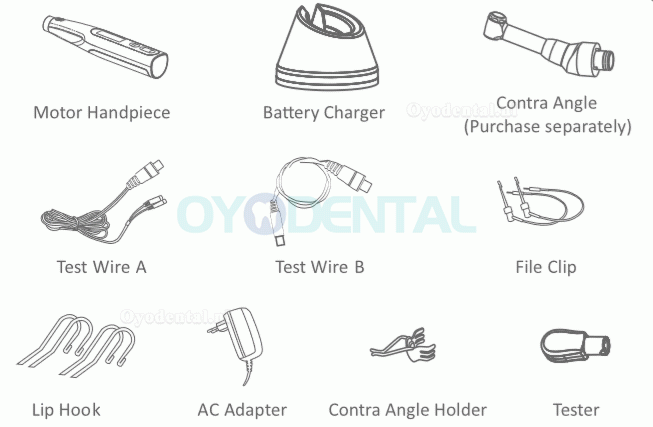 COXO Endo-motor C-smart mini AP tandheelkundige endodontische motor met apex locator 2 in 1