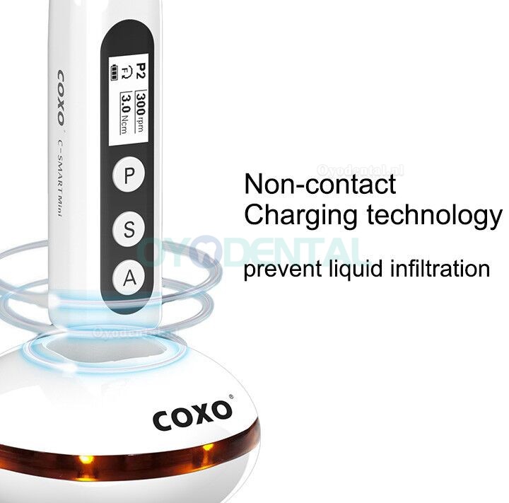 YUSENDENT COXO C-Smart-Mini Draadloze Endodontic Micromotor Hoekhoek 1:1 Drukknop