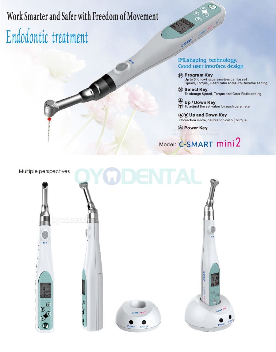 YUSENDENT COXO C-Smart Mini2 draadloze endodontische micromotor Endo handstuk