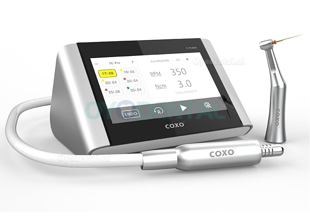 YUSENDENT COXO C PUMA Master Elektrische endodontische motor met 6:1 & 1:5 contrahoekhandstuk