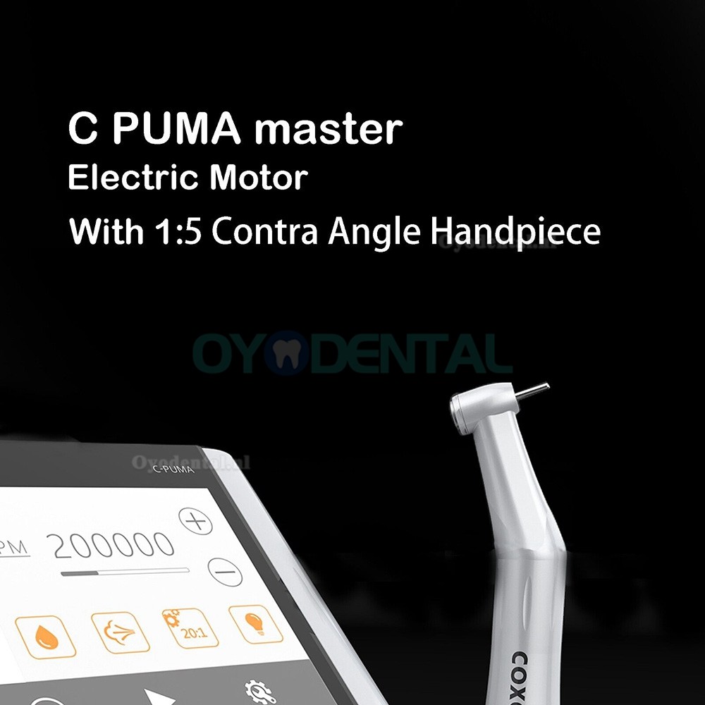 YUSENDENT COXO C PUMA Master Elektrische endodontische motor met 6:1 & 1:5 contrahoekhandstuk