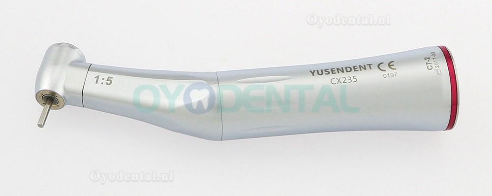 YUSENDENT COXO CX235C7-2 Dental 1: 5 Hoekstuk Handstuk Innerlijk Water E-type Drukknop Handstuk
