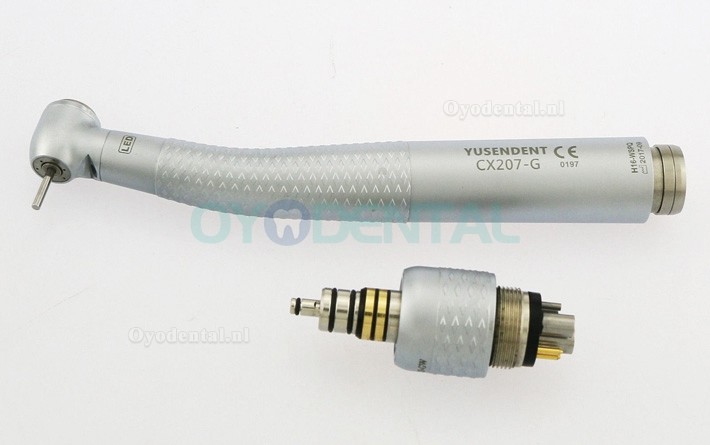 YUSENDENT® CX207-GW-PQ tandheelkundige turbine-handstuk compatibel met W&H Roto-snelkoppeling