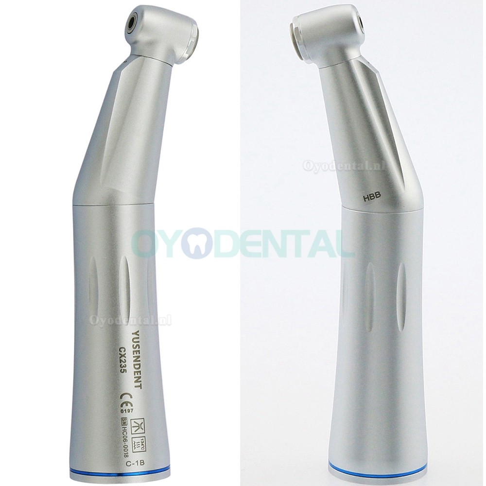 YUSENDENT CX235-1B 1:1 hoekstukken Dental Innerlijk water handstuk E type