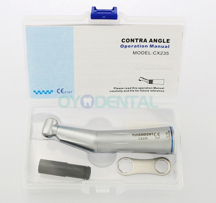 YUSENDENT CX235-1B 1:1 hoekstukken Dental Innerlijk water handstuk E type