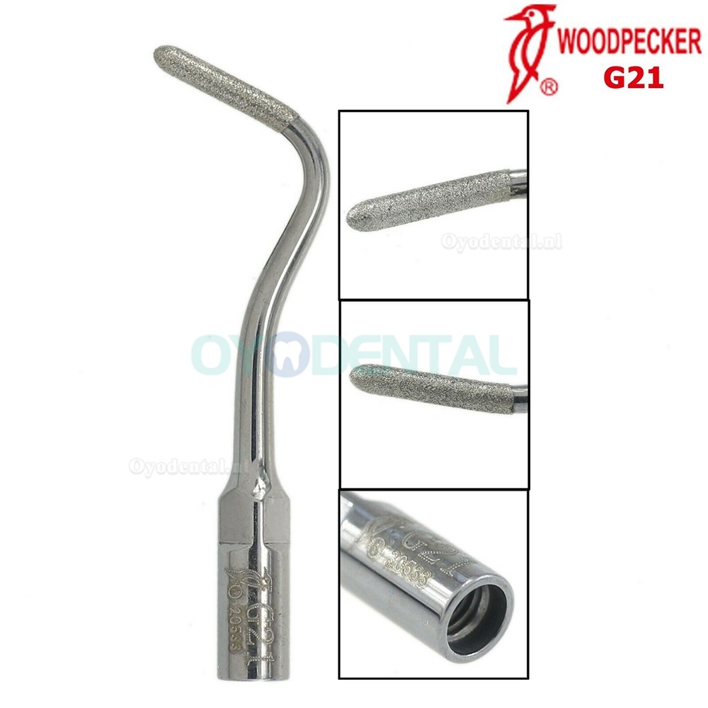 5Pcs Woodpecker Ultrasone scaler Tip Voorbereiding van de schouderholte Should G20 G31 G32 G33 compatibel met EMS