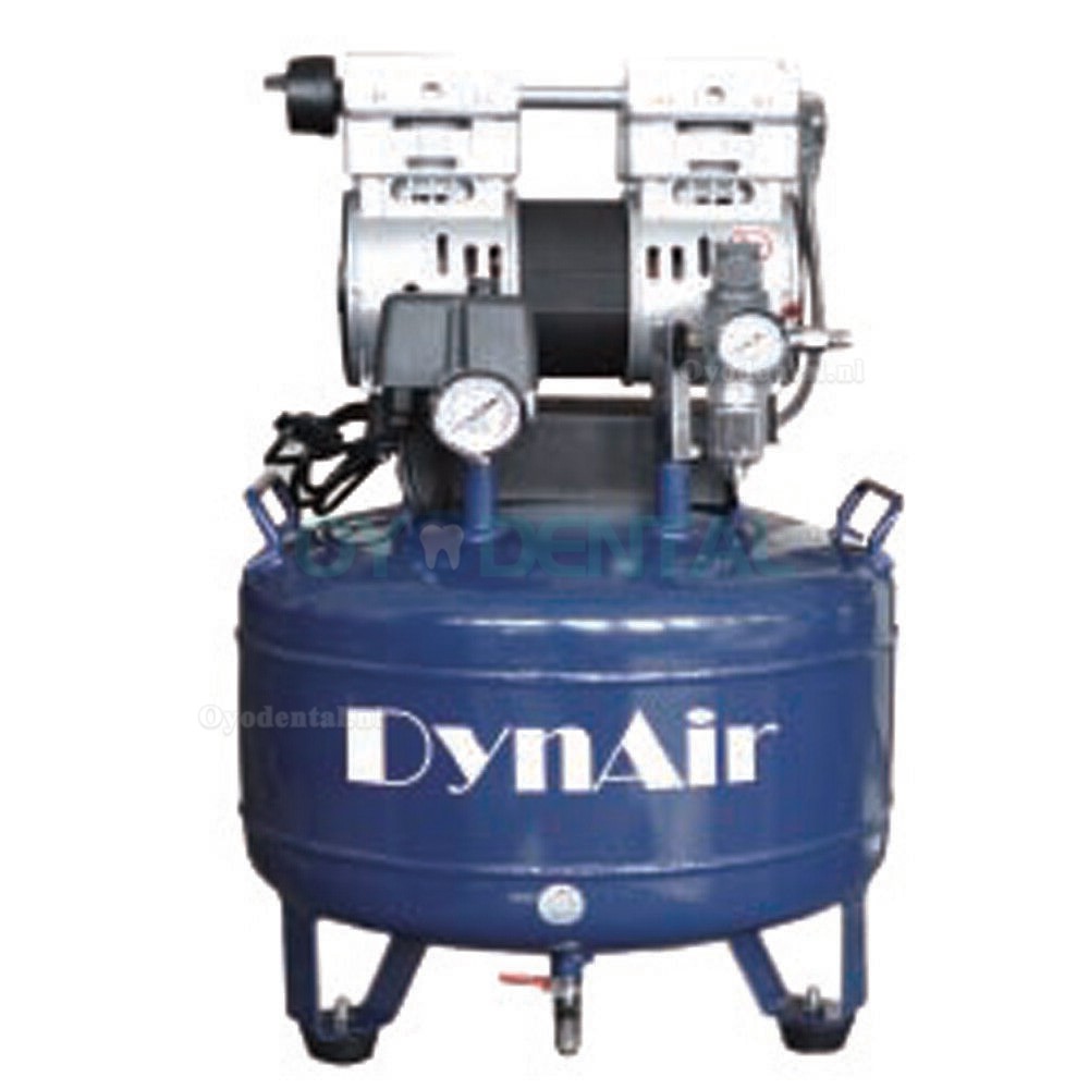 DYNAIR® DA5001 22L Tandheelkundige olievrije luchtCompressor Geruisloos Olievrij 115L/min