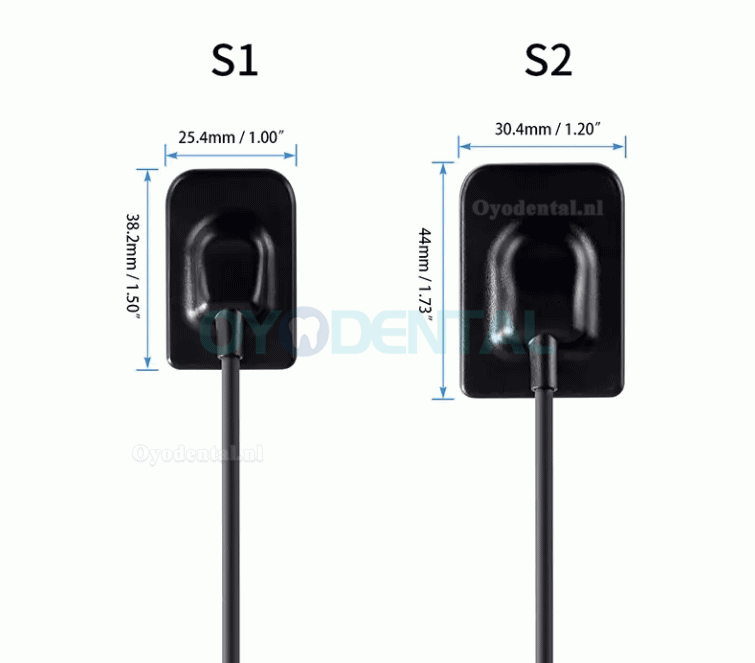 Digitale tandheelkundige röntgensensor RVG intraorale sensor S1/S2