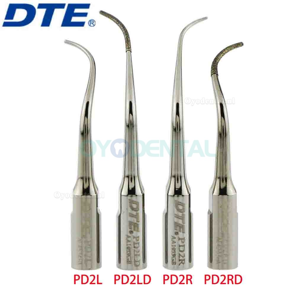 10Pcs Woodpecker DTE Dental Ultrasonic Scaler Periodontal Scaling Tips Fit Satelec NSK