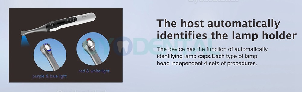 Denjoy iCure DY400-7 Tandheelkundige LED 1S-uithardingslamp met orthodontische bleekdesinfectiefunctie
