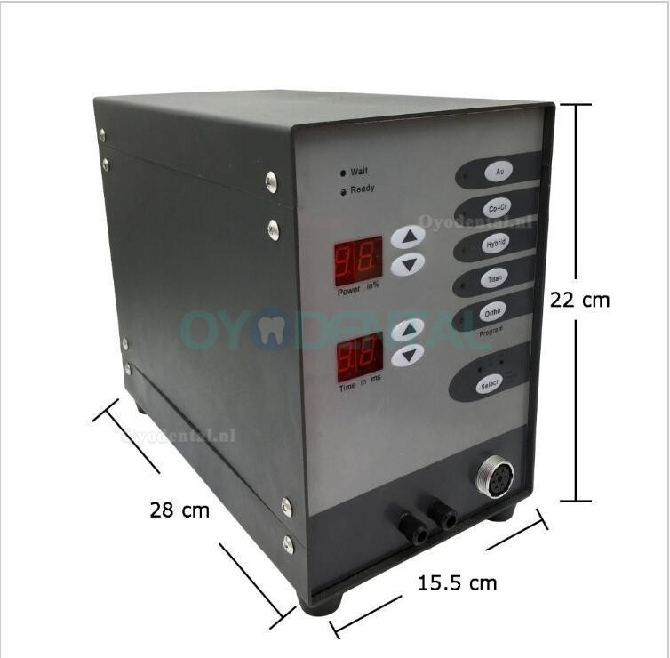 Tandheelkundige Soldeermachine Argon-arc Puntlasser Voor Tandheelkundige & Sieraden Lassen