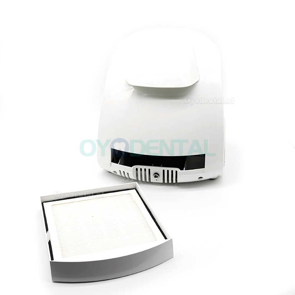 60W Desktop Draagbare Tandtechnisch laboratorium Stofafscheider Draadloze Stofzuiger met LED-verlichting 60W Desktop Draagbare Tandtechnisch laboratorium Stofafscheider Draadloze Stofzuiger met LED-verlichting