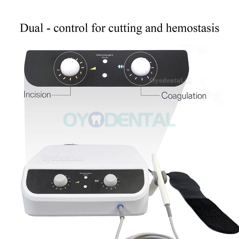 ES-01 tandheelkunde elektrochirurgie apparatuur met 7 elektroden