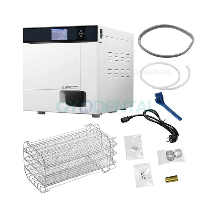 Fomos Foster Plus 17L/22L Tandheelkundige autoclaaf stoomsterilisator klasse B met printer