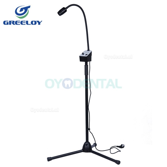 Greeloy GU-P101 Opvouwbare Draagbare Tandartsstoel + Led Examenlamp GU-P102 + Tandkrukken GU-P103 Kit