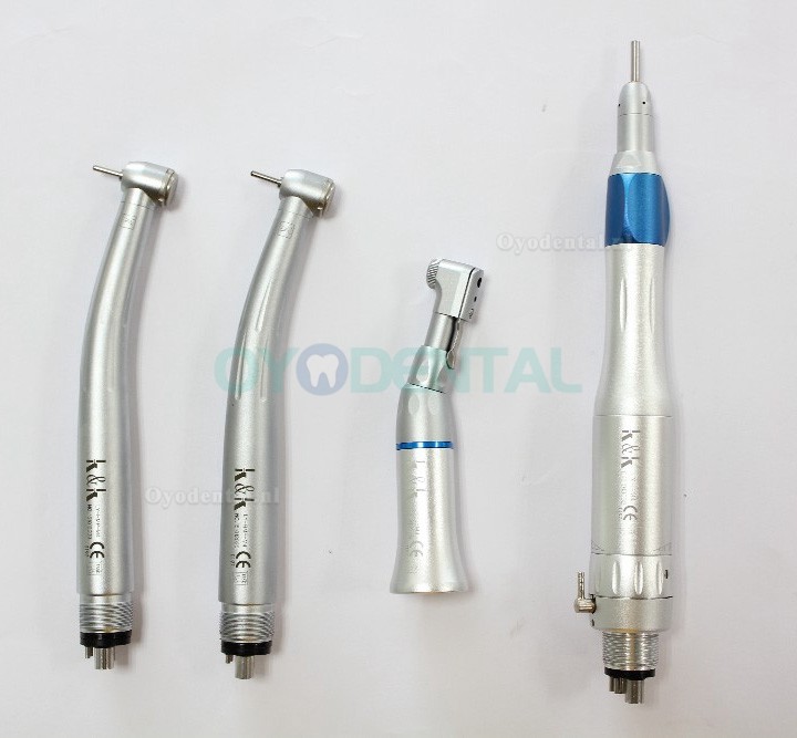 Greeloy draagbare tandheelkundige unit GU-P206 + uithardingslamp + handstukset + fantoomkop