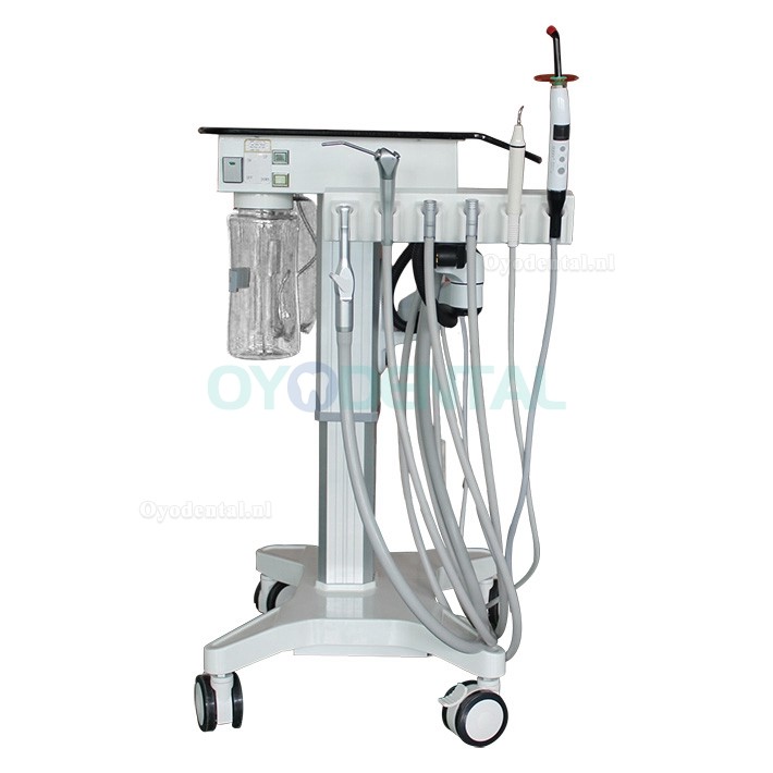 Greeloy GU-P302S Tandheelkundige beweegbare aangepaste behandelEenheidwagen + ultrasone scaler + luchtCompressor GU-P300