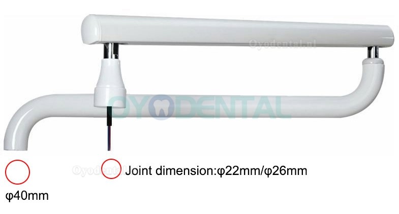 Dental Oral Lamp Arm Support Post voor tandheelkundige Eenheidstoel Model HC-03