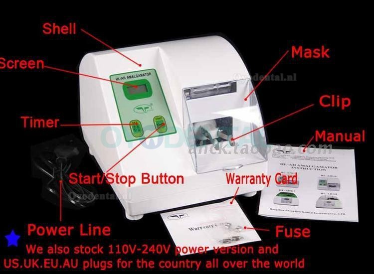 ZoneRay® Tandheelkundige Hl-AH G5 Amalgamator