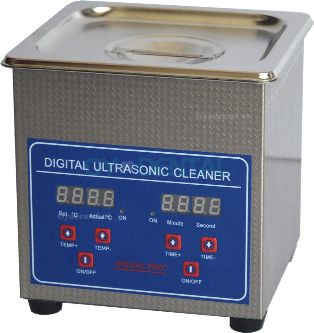 1.3L digitale controle LCD roestvrij staal ultrasone reinigingsmachine JPS-08A