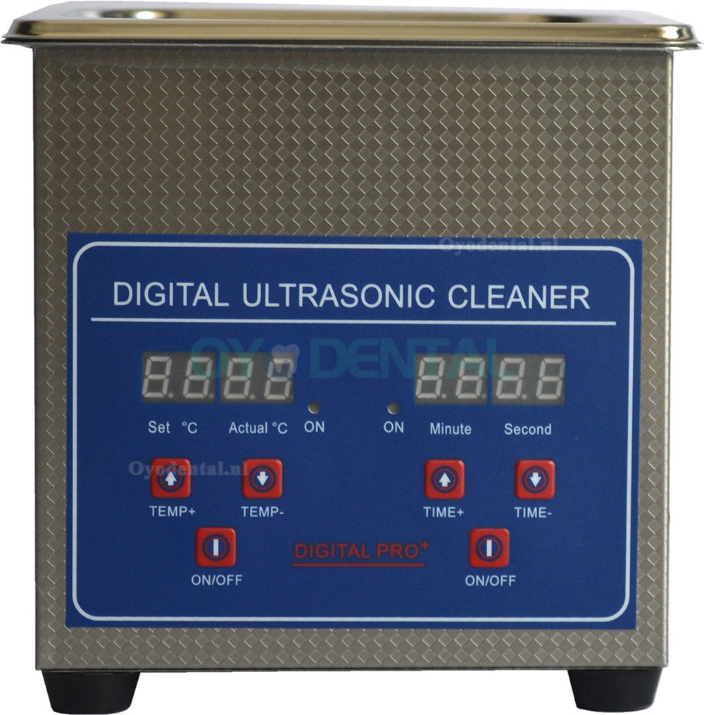 1.3L digitale controle LCD roestvrij staal ultrasone reinigingsmachine JPS-08A