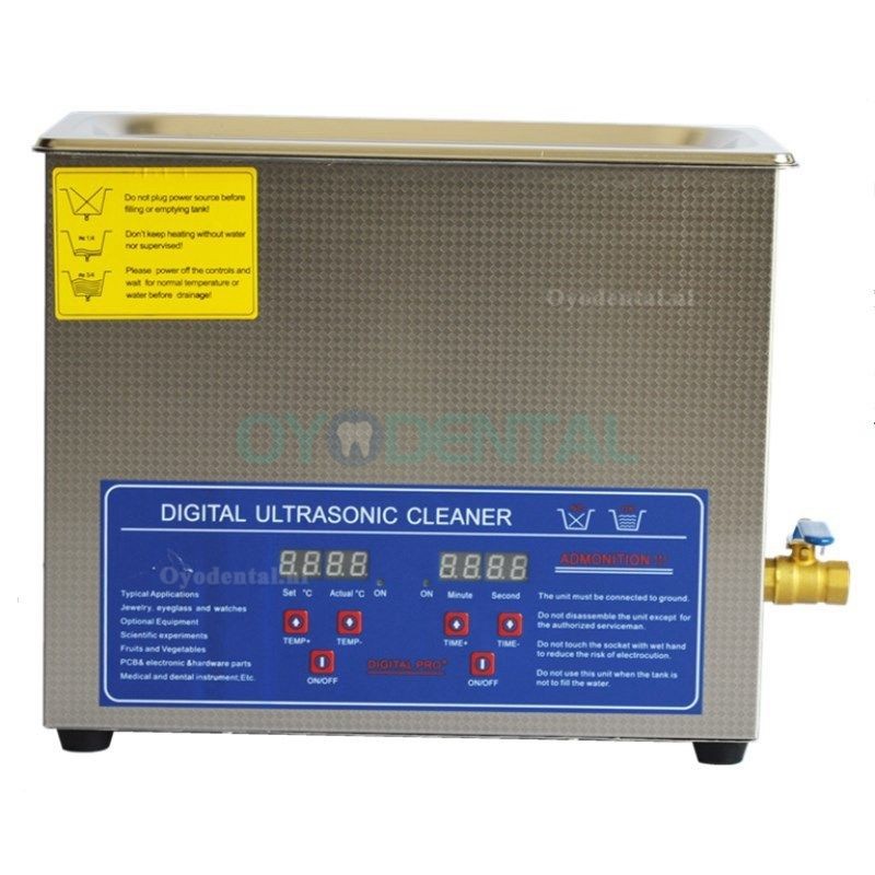 6L Roestvrijstalen Ultrasone Reiniger JPS-30A 110V/220V