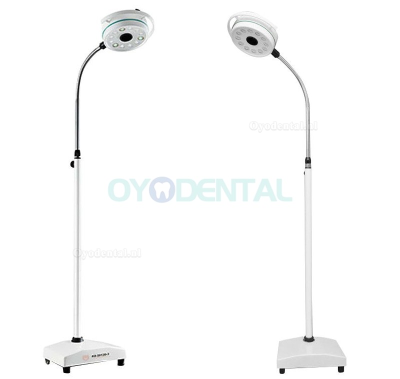 KWS® KD-2012D-3 Mobiele staand tandheelkundige chirurgische lamp LED Schaduwloze Operatielamp Vloerstandaard