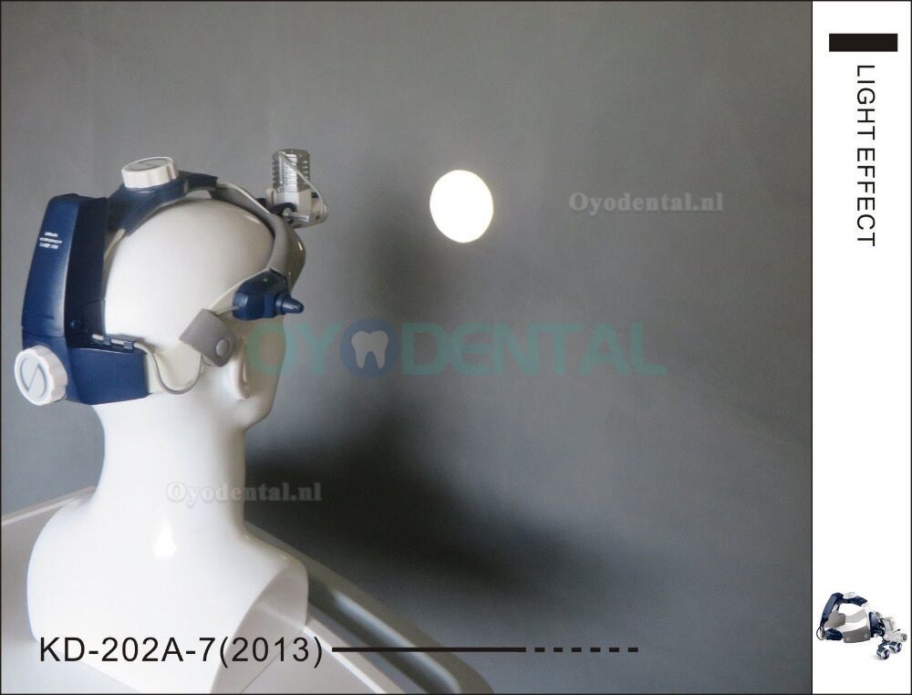 5W tandheelkundige chirurgische medische LED-koplamp KD-202A-7Nieuw hoofdbandtype