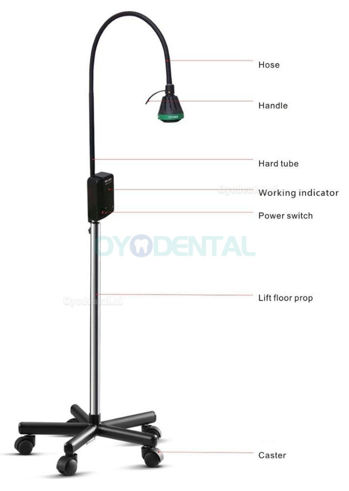 KWS KD-200-35W 35W halogeen vloersteun medisch Onderzoekslicht