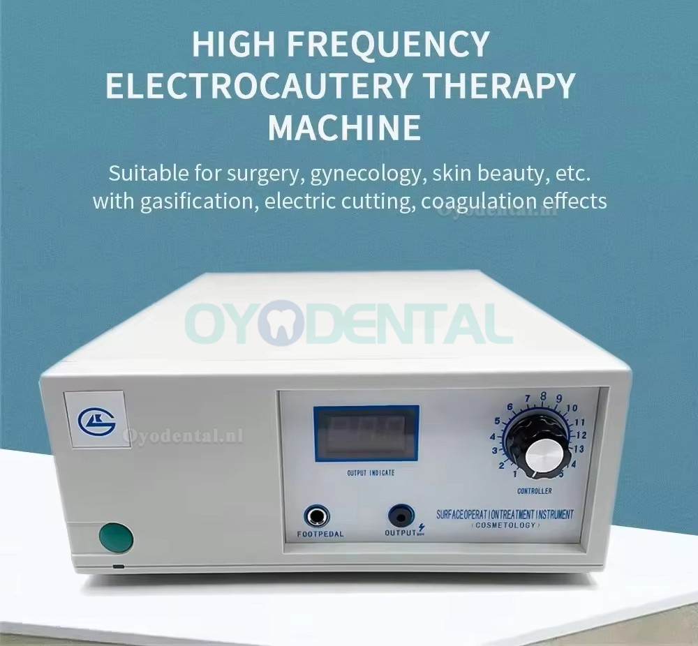 Tandheelkundige elektrochirurgie-eenheid Hoogfrequent elektrisch mes elektrocauterisatiesysteem