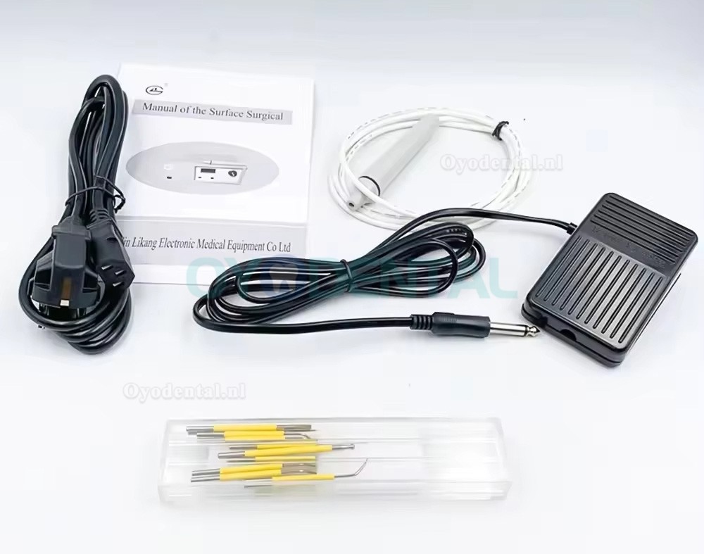 Tandheelkundige elektrochirurgie-eenheid Hoogfrequent elektrisch mes elektrocauterisatiesysteem