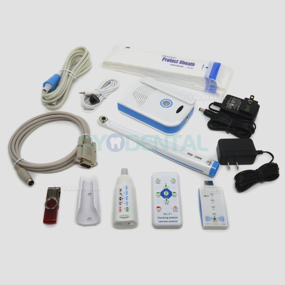 MD2000AW Draadloze Intraorale Camera Wifi 2,0 megapixels 1/4 sony CCD