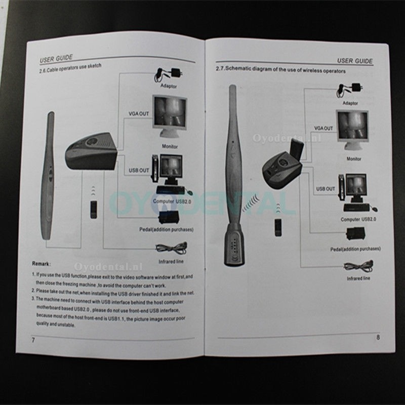 Tandheelkundige intraorale camera Draadloos Hoge resolutie WIFI (MD750AW) 2MP MD750 MD307 Tandheelkundige intraorale camera Draadloos Hoge resolutie WIFI (MD750AW) 2MP MD750 MD307