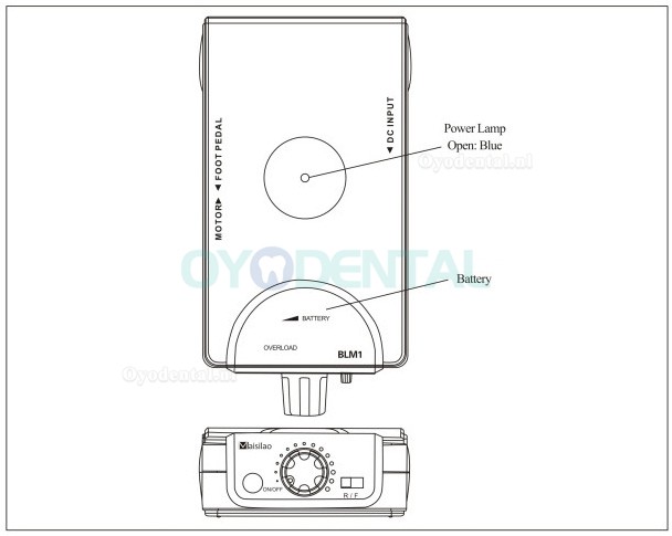 Maisilao® Nieuwe Draagbare Micromotor M1 30.000rpm