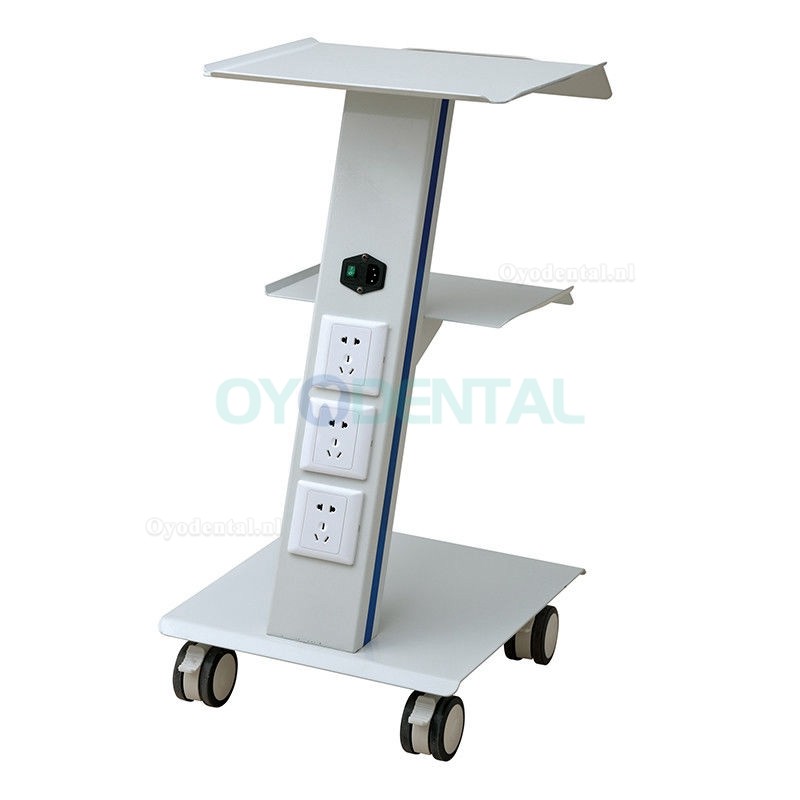Beweegbare stalen kar Trolley Medische Trolly Spa Salon apparatuur voor de arts tandarts