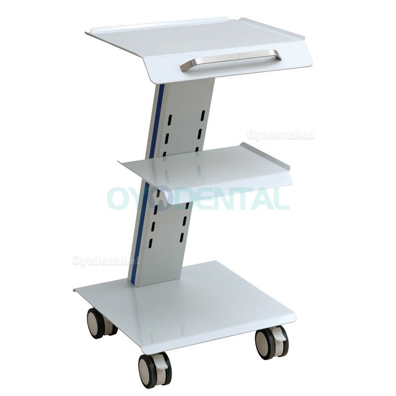 Beweegbare stalen kar Trolley Medische Trolly Spa Salon apparatuur voor de arts tandarts