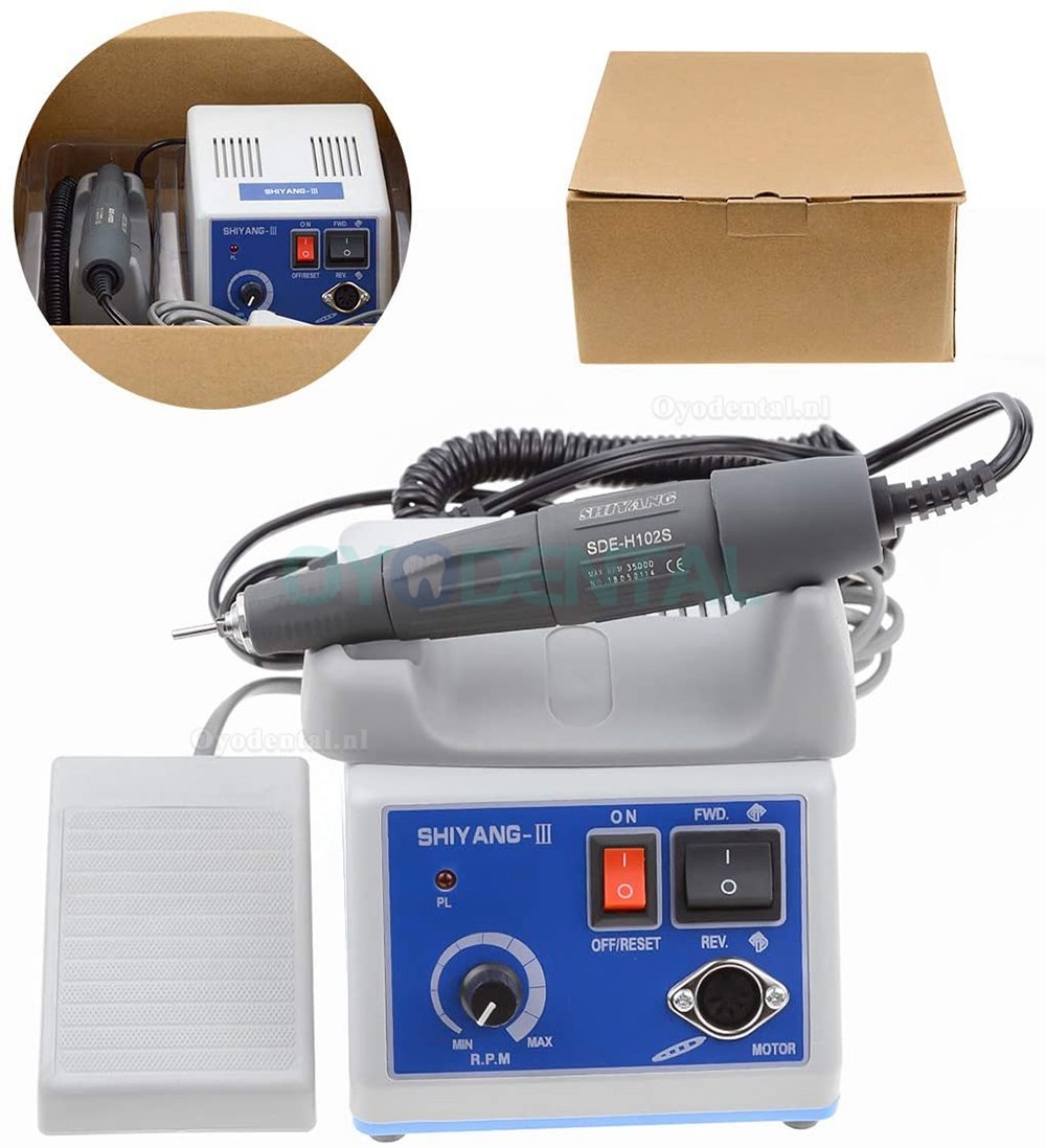 SHIYANG N3 Micromotor 35,000 rpm compatibel met Marathon