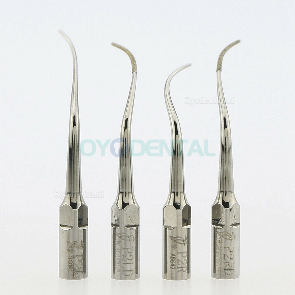 10Pcs Woodpecker Ultrasone scaler Tips Parodontaal P2L P2R P2LD P2RD compatibel met EMS UDS