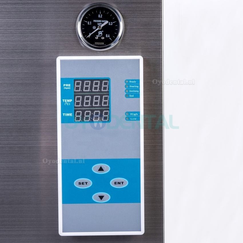 35L-150L Automatische grote verticale hogedrukstoomautoclaafsterilisator 105℃-134℃