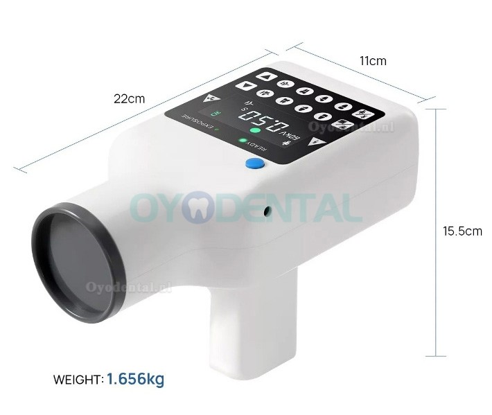 Draagbare digitale tandheelkundige röntgenmachine met hoge frequentie RAY-221