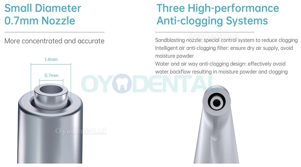 Refine APT 2-in-1 tandheelkundige ultrasone piëzo-scaler met luchtpolijstmachine