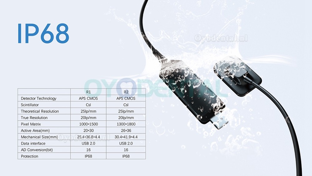 Refine VeRay draagbare tandheelkundige röntgenunit + intra-orale sensor kit