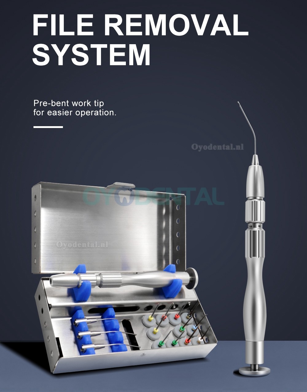 Tosi Endodontisch systeem voor het verwijderen van gebroken vijlen wortelkanaalvijlextractorkit