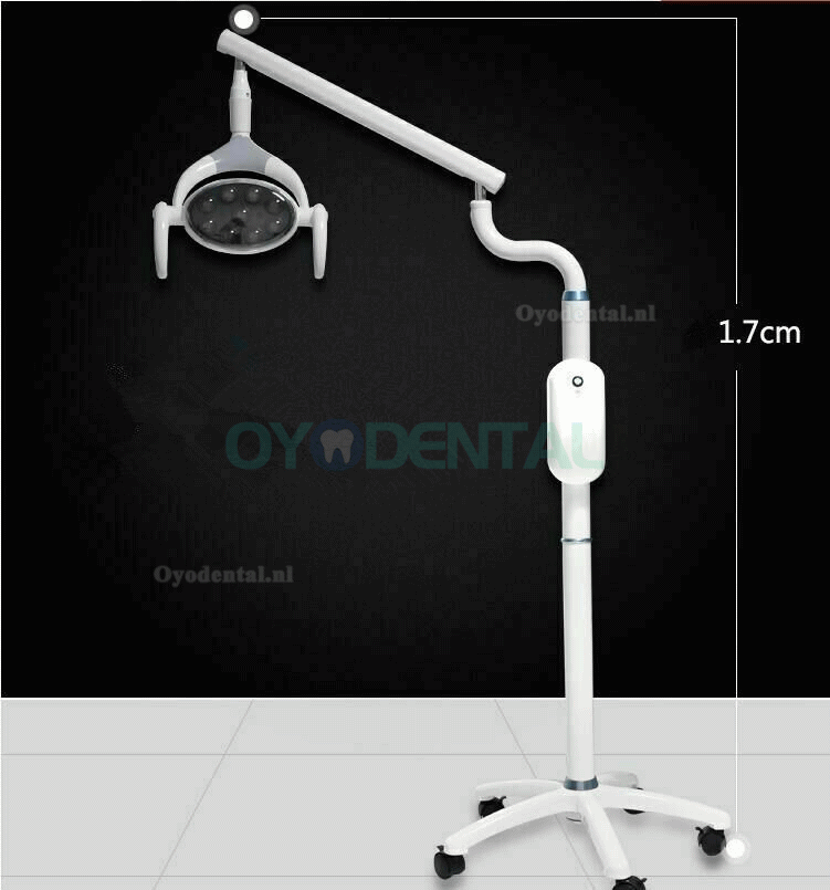 Saab 28W Mobiele standaard Tandheelkundige LED Orale Chirurgische Lichtinductie OnderzoeksoperatielampP106A-FS